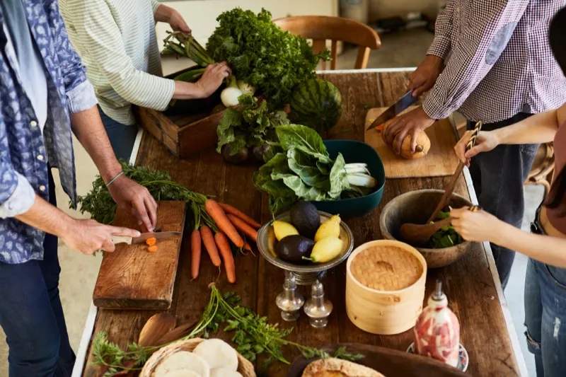 Cocina andaluza media